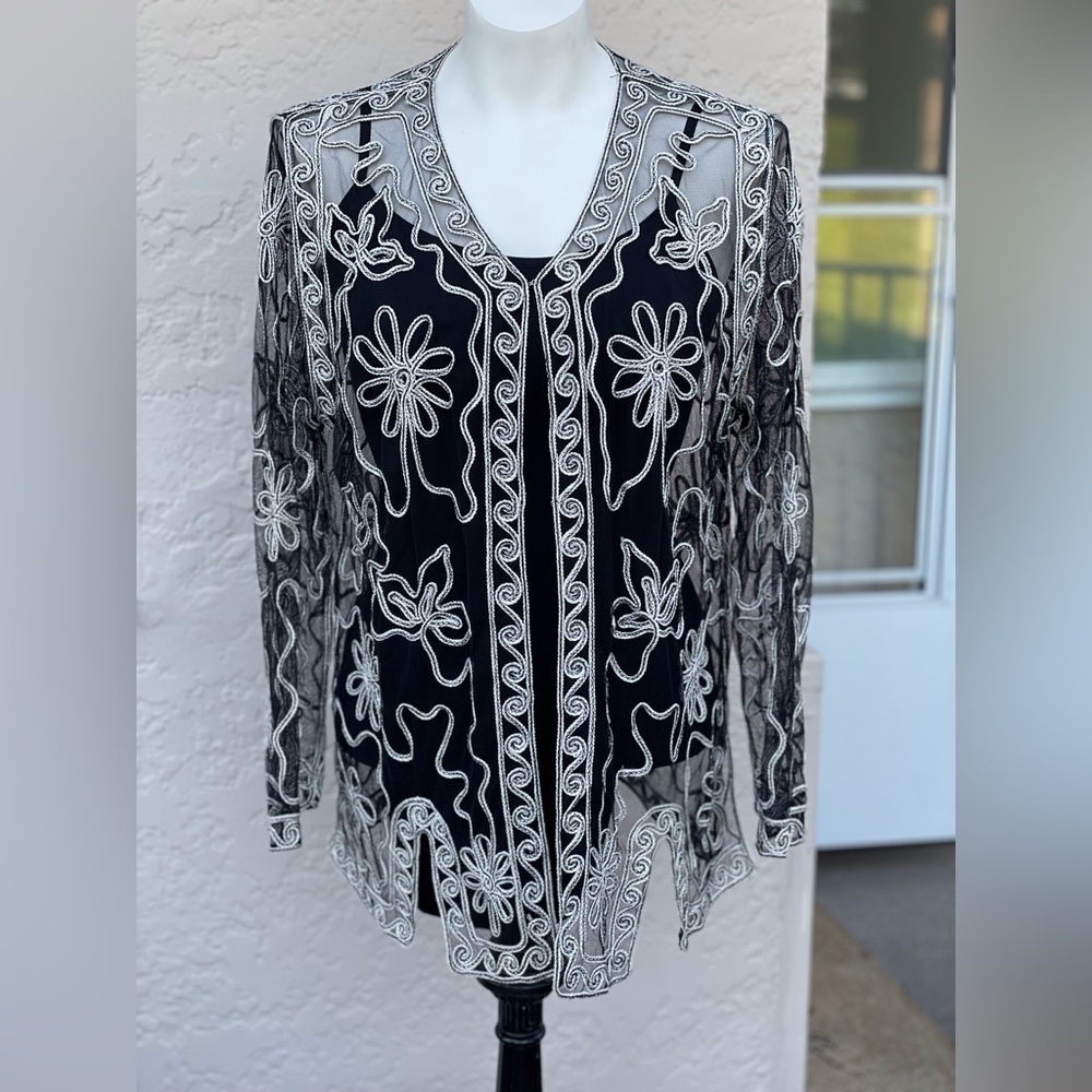 Sheer Dress Blouse/ jacket